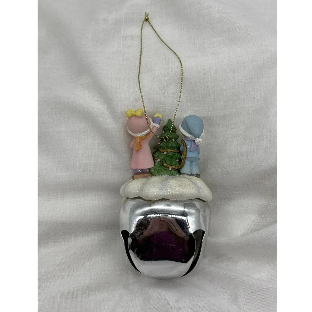 Precious Moments Jingle Bell Christmas Ornament Decorated‎ w/ Love Bradford 2007